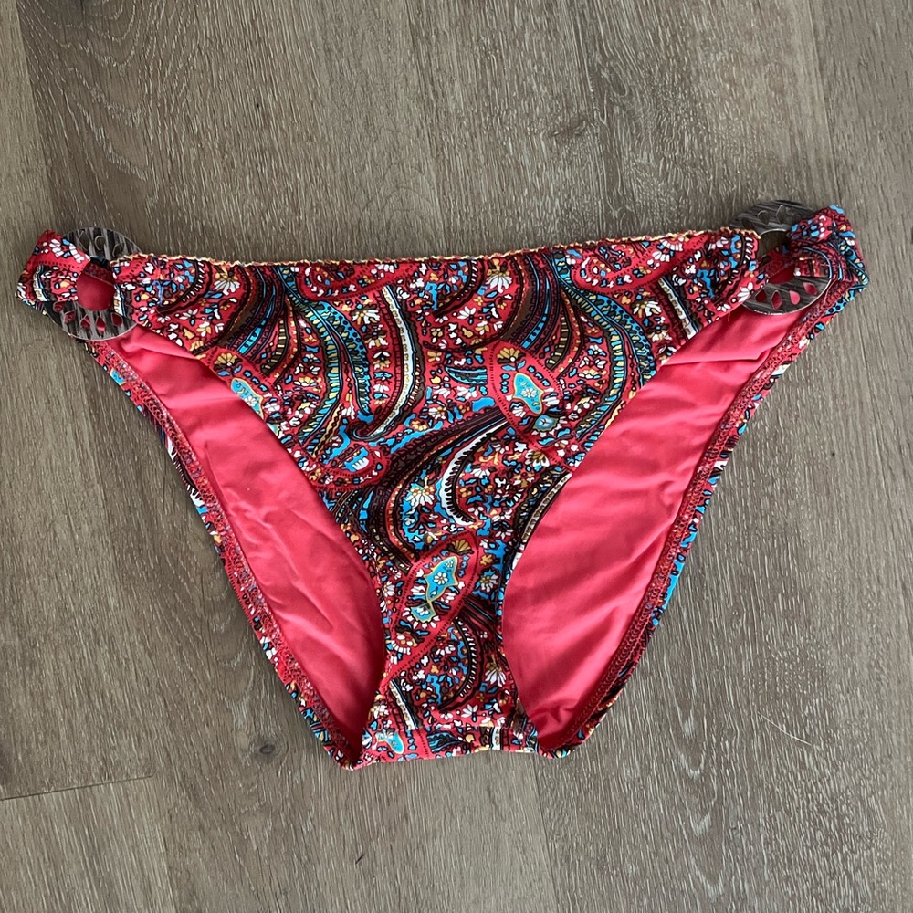 Lucky Brand Paisley Bikini Bottom